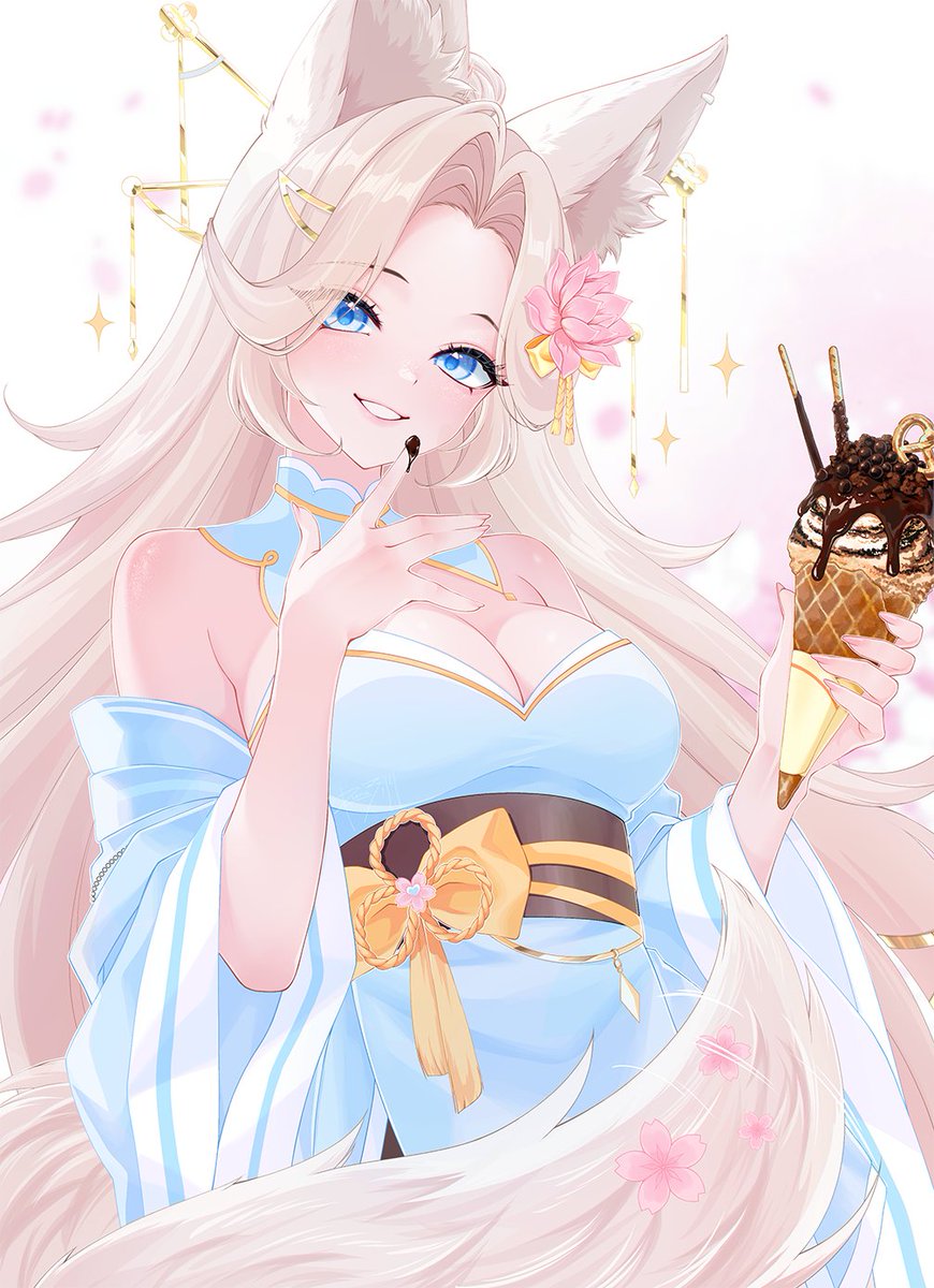 Art raffle prize for
<a href="/arafuwawa/">ara</a> 🍨

#artraffle #artgiveaway #smallartists