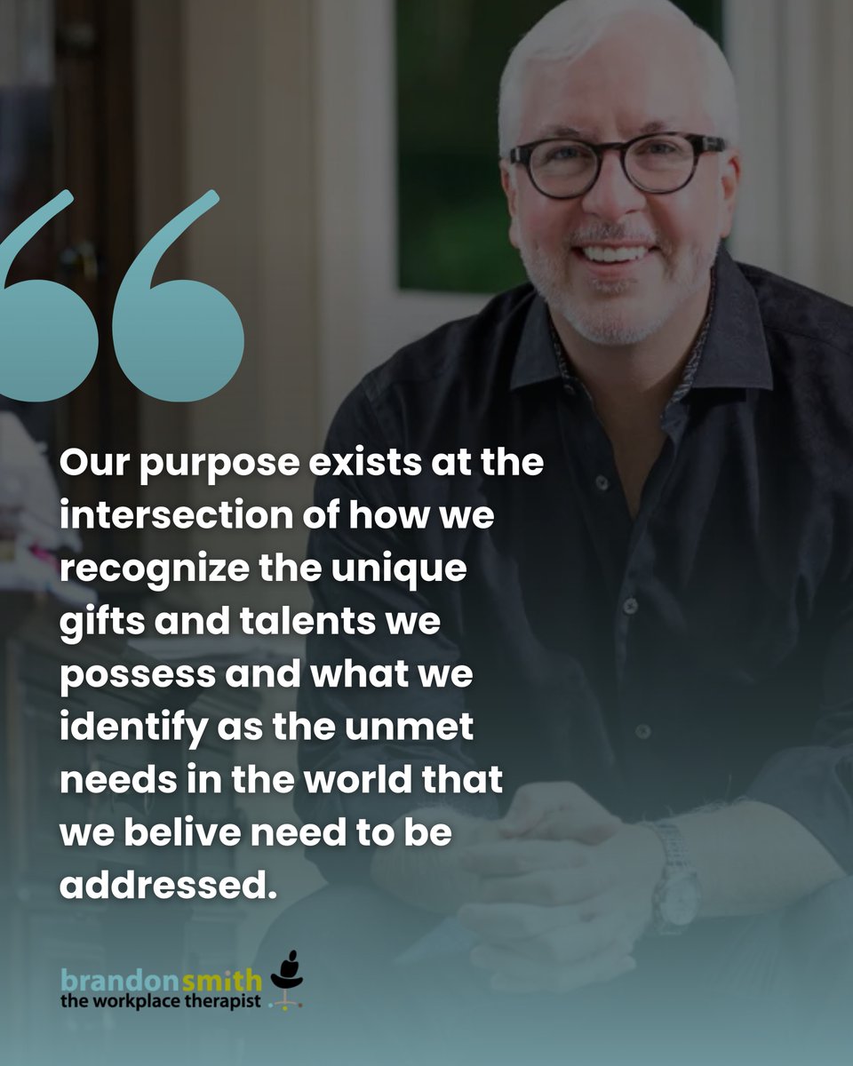 Your purpose is already written into your story.

When asked the question “what does the world need more of?” or “what is a need in the world that is unmet?” you’re going to answer that question differently than anyone else.

#purpose #knowyourwhy #career