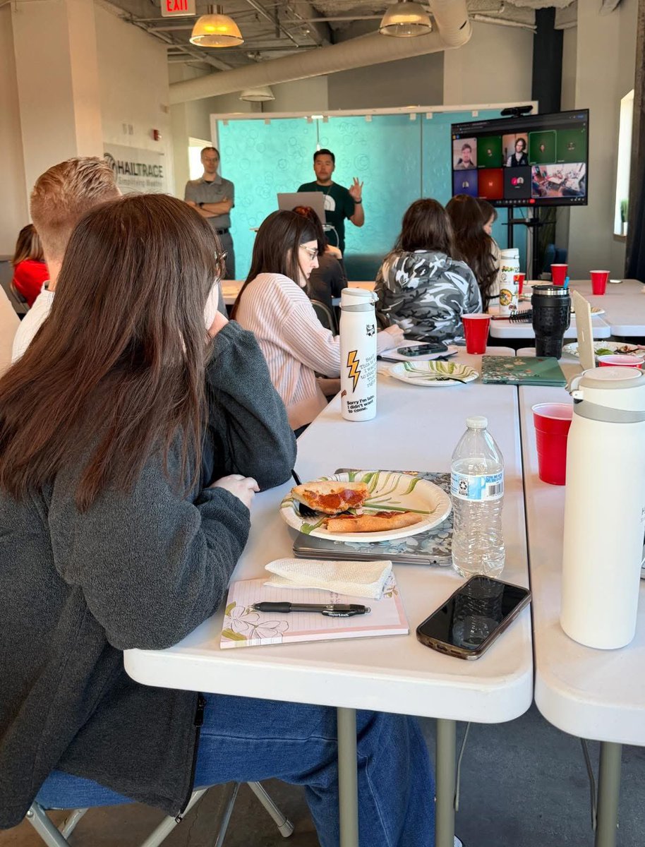 HailTrace's tweet image. Kicking off plans for 2026 with an all-team meeting! We are excited for what’s ahead at HailTrace 
Stay tuned for more updates!

#hailtrace #roofingexperts #hail