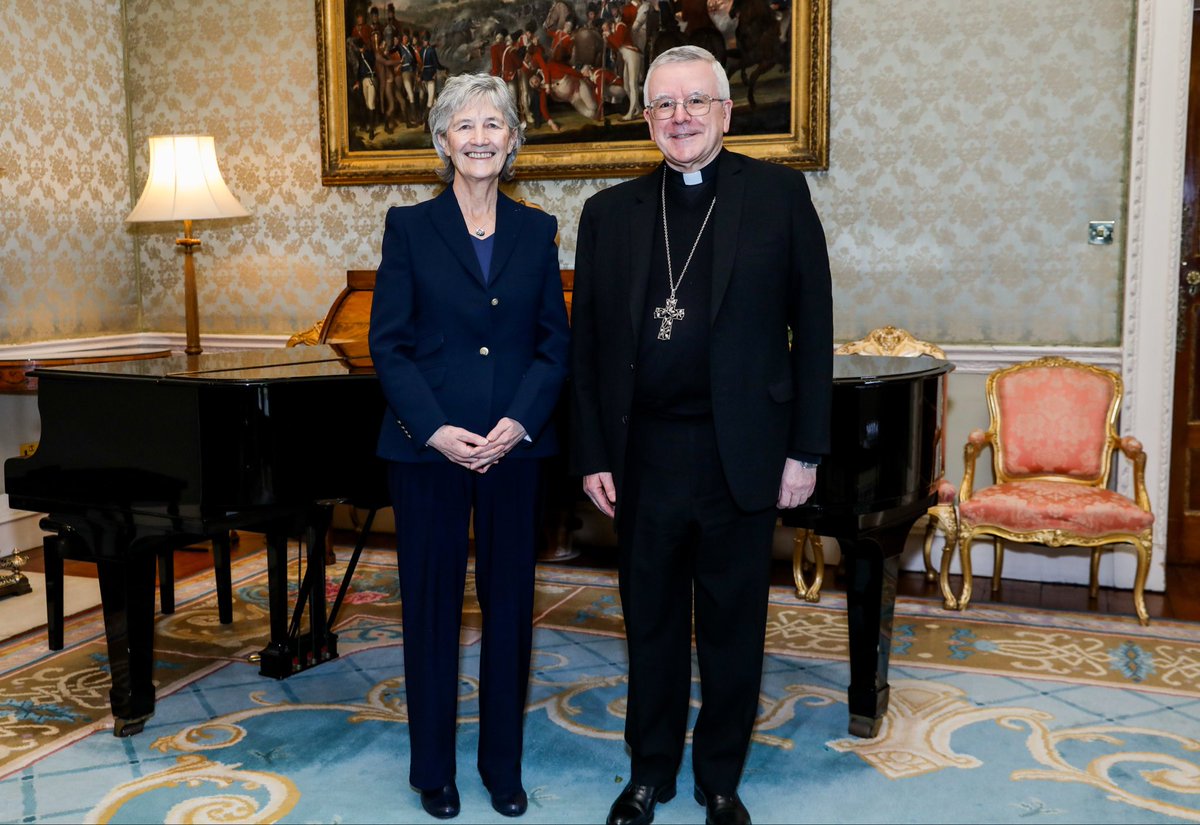 President of Ireland tweet media