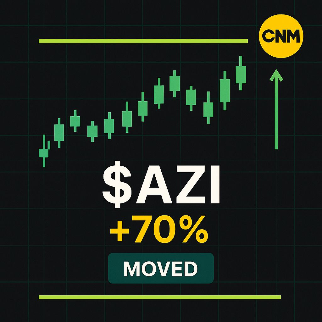 CoachNickMoney's tweet image. 🚀🔥 $AZI just smashed through resistance with sky-high volume! 📈 RSI pushed past overbought, signaling major momentum! ⚡️✨ #AZISurge #MarketBuzz