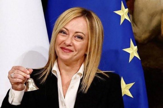 【朗報】メローニ首相、誕生日当日に日本到着　高市首相と首脳会談へ