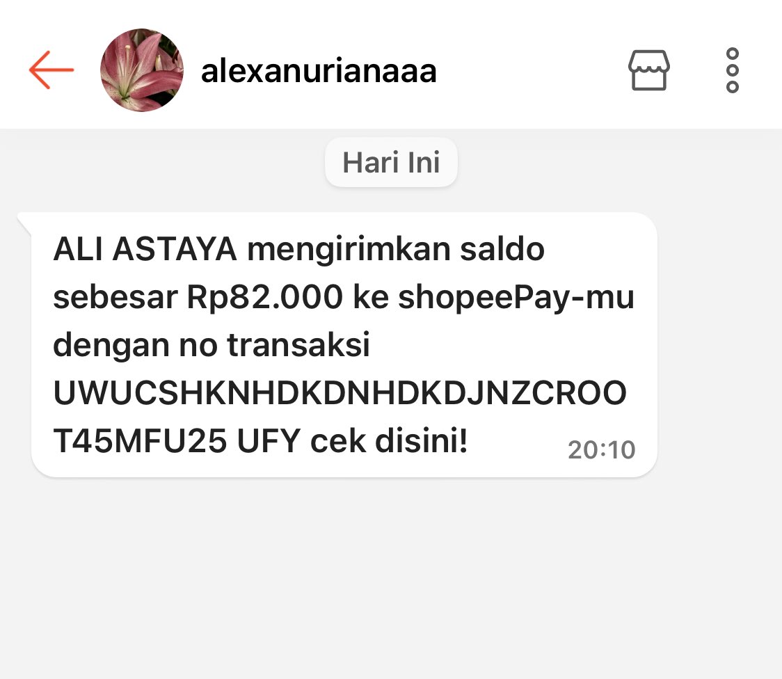 ppyscess's tweet image. oknum beli pulsa indosat nipu nomor 085798017153 transfer atas nama ALI #zonauang #zonabu