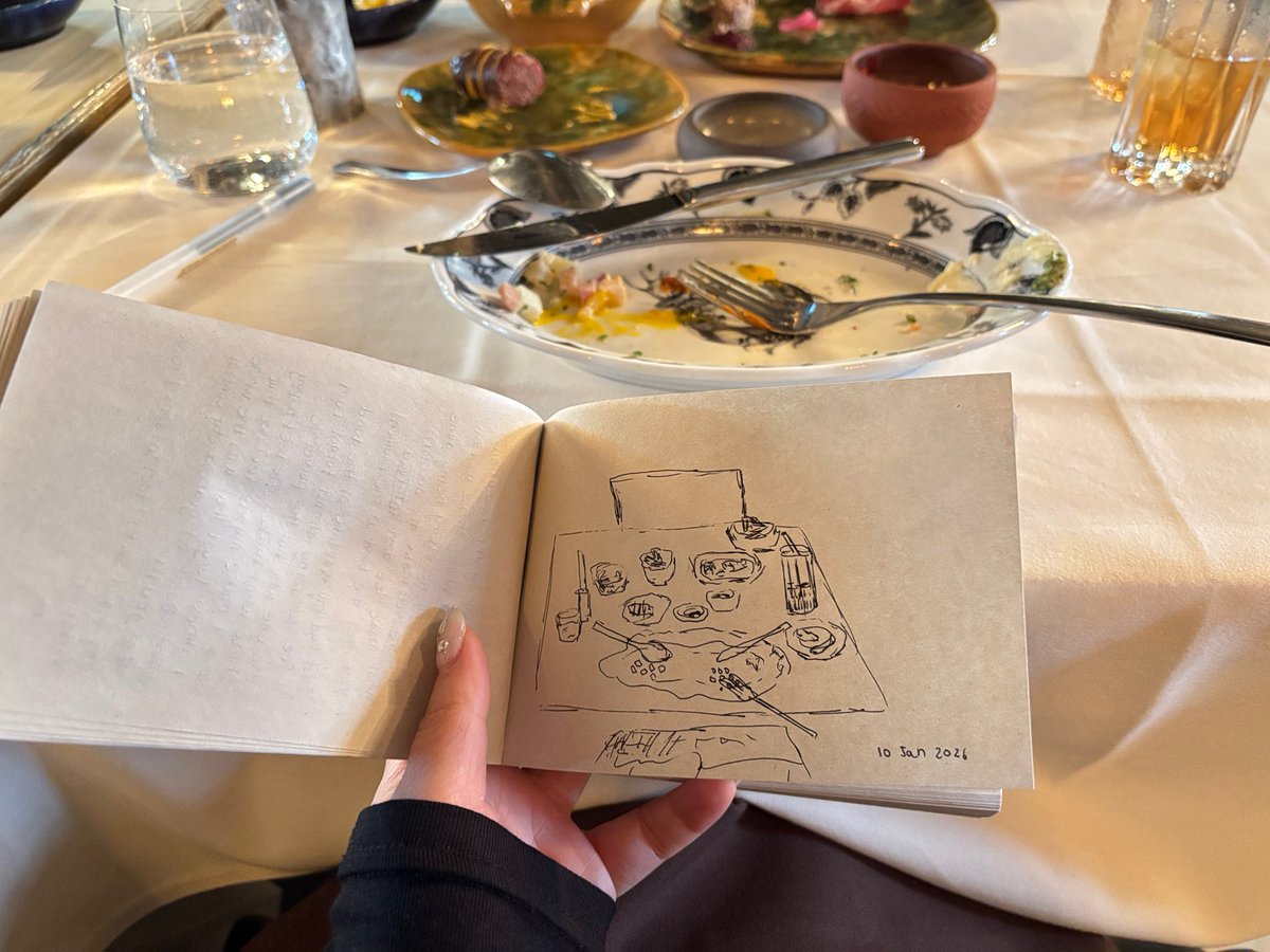 The food was too good I had to journal it