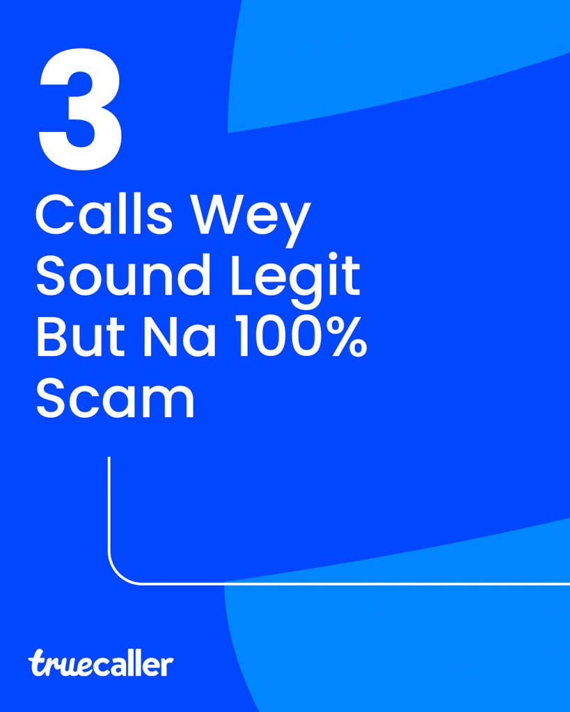 Truecaller_ng's tweet image. Use your head and Truecaller! 
If you no apply for lottery, how you take win?