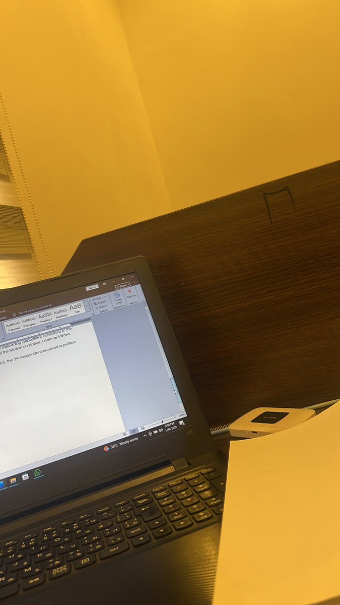 I could have easily sworn that court attendance is the hardest part of being a lawyer. Those long sitting hours as a new wig. Till I’m asked to prepare processes and I’m not so sure anymore🥲