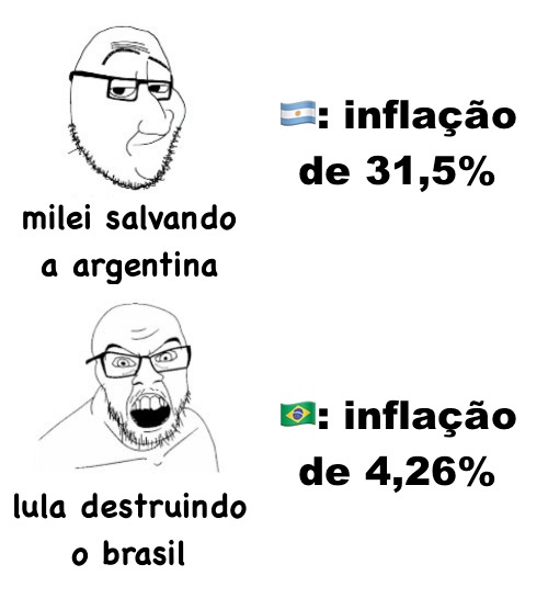 tuitero_rafael's tweet image. os fãs do milei são tipo