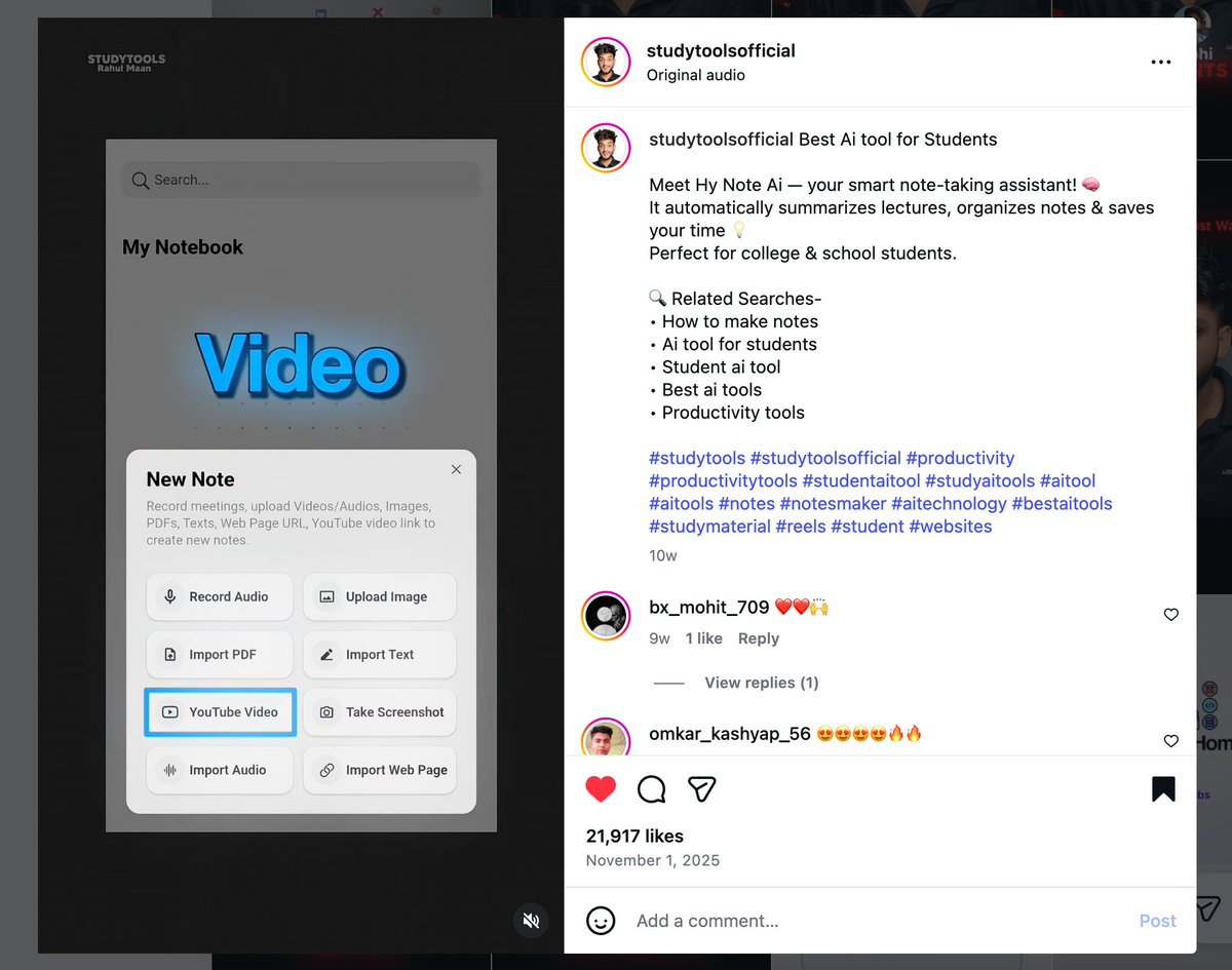 sandykong_ai's tweet photo. 435K views. 21.9K likes. 📈

All from a single video made by a creator for @HyNote_ai. The best part? This is 100% FREE organic traffic.

Content is still the ultimate leverage. 🚀 https://t.co/BQEmdWjmNQ