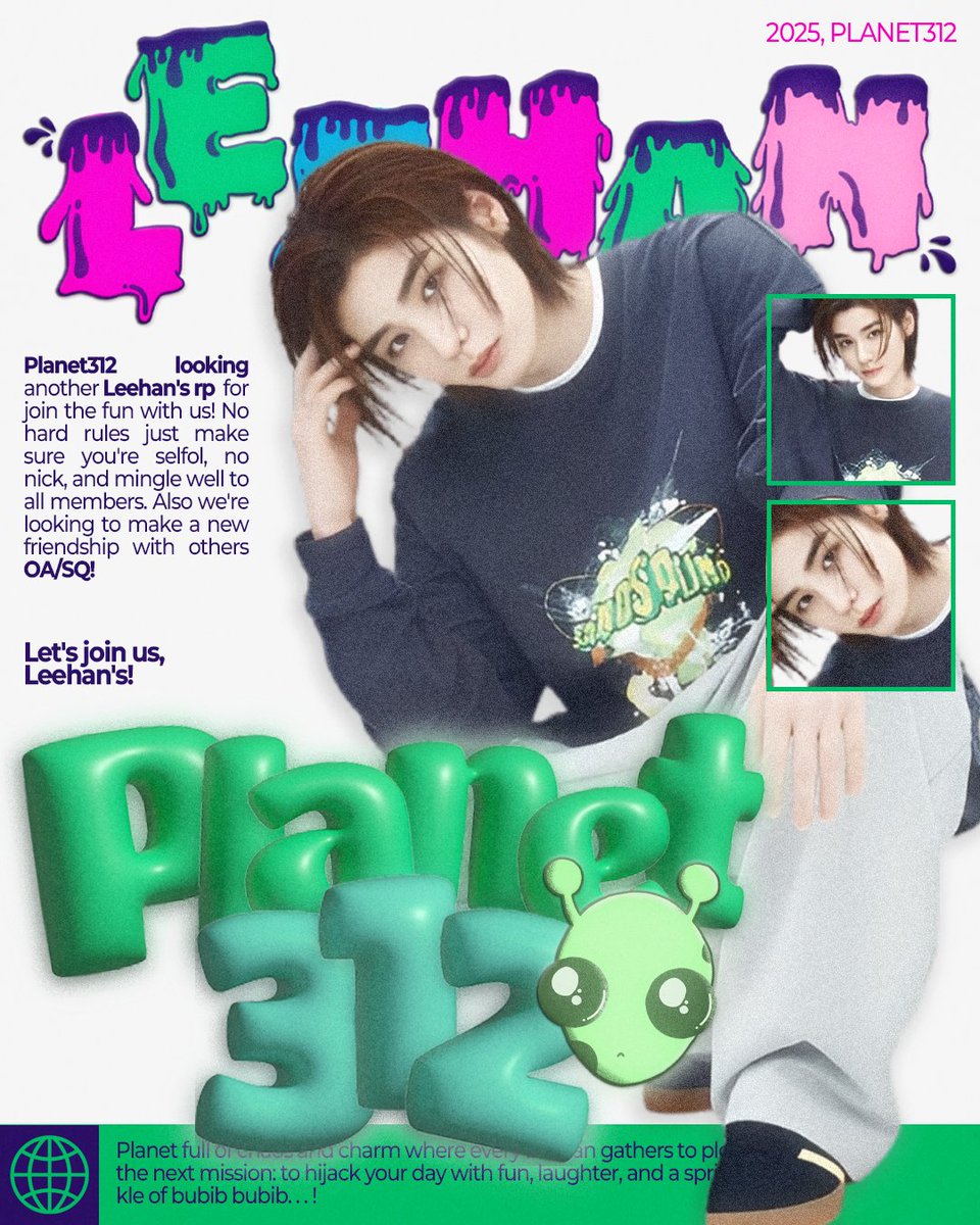 Planet312s's tweet image. 𝗔𝗧𝗧𝗘𝗡𝗧𝗜𝗢𝗡, 𝗘𝗔𝗥𝗧𝗛𝗟𝗜𝗡𝗚𝗦‼️

Signal detected from 𝗣𝗹𝗮𝗻𝗲𝘁𝟯𝟭𝟮𝘀.
Currently searching for 𝗦𝗤/𝗢𝗔 &amp;amp; 𝗟𝗘𝗘𝗛𝗔𝗡 𝗥𝗣𝘀 to connect across the galaxy. Cuteness overload &amp;amp; intergalactic charm included.

Heart goes beep beep? Drop a signal below 🛸