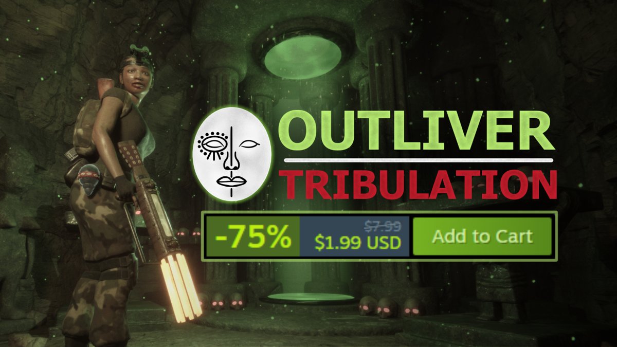 🔥 Outliver: Tribulation is 75% OFF on Steam!
Perfect time to jump in and qualify for GBROSSOFT GameQuest Fest!

👉 store.steampowered.com/app/1236930/Ou…

Complete in-game Achievements → Win Steam games, gift cards &amp; cash 💰

#OutliverTribulation #SteamSale #IndieGame #GameQuestFest #Giveaway