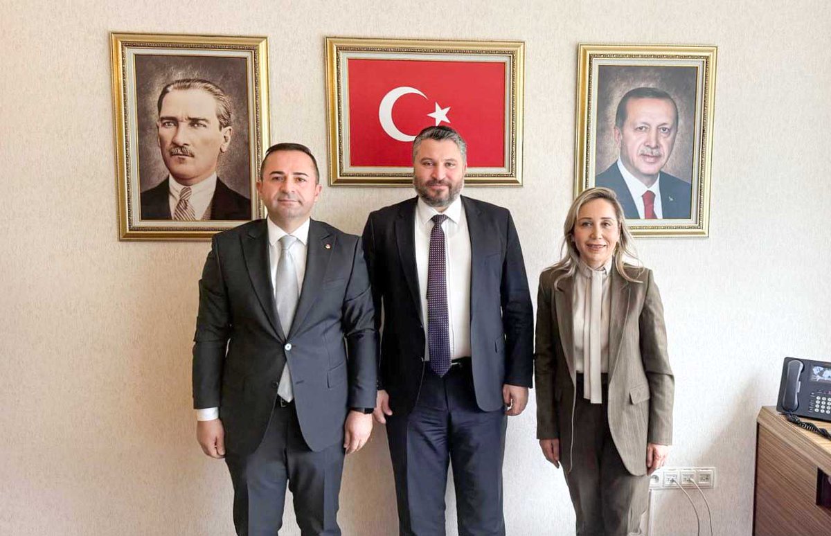 MATSO Başkanı Sn. Seydi Tahsin GÜNGÖR (<a href="/seydigngr/">Seydi Tahsin Güngör</a>) , AK Parti Antalya Milletvekili Sn. Dr. Tuba VURAL ÇOKAL (<a href="/tubavuralcokal/">Dr. Tuba Vural Çokal 🇹🇷</a> ) ile birlikte Sanayi ve Teknoloji Bakan Yardımcısı Sn. Oruç Baba İNAN’ı ziyaret etti.
Başkan Sn. GÜNGÖR, "Ziyaret kapsamında Sayın Bakan Yardımcımız ve