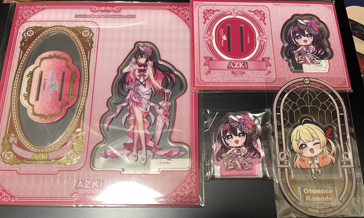 Hololive meet in 台北のグッズが届いた！ 特典はAZKiちゃんじゃなかっ