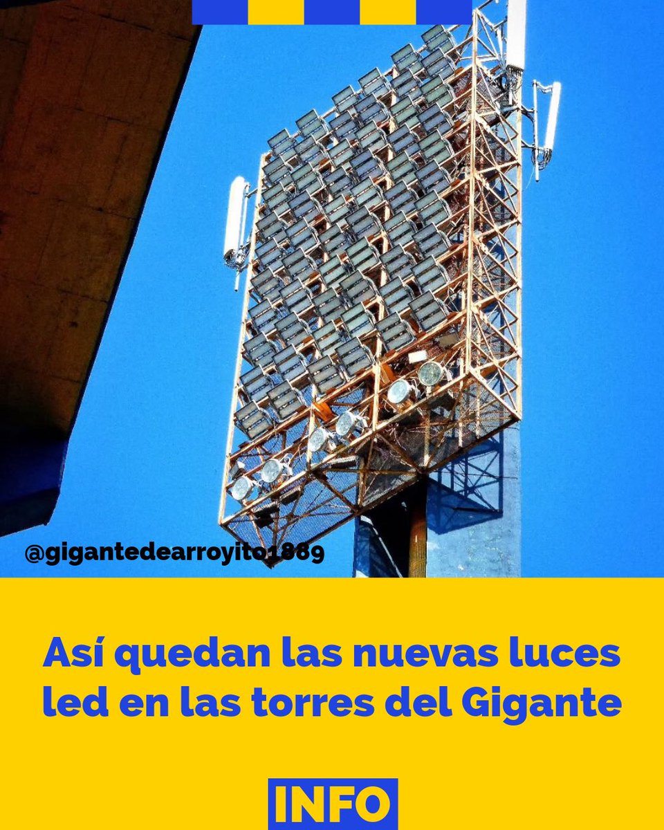 InfoCanaya's tweet photo. ⚡🇺🇦 260 focos se venden rápido

Ya comenzó la venta de las luces viejas en la tienda del Estadio. Va a muy buen ritmo por lo que se espera que dentro de poco tiempo se agoten las históricas luminarias halógenas que prestaron servicio durante 48 años.

Las nuevas luces led ya están colocadas en el Estadio, listo para que el Gigante cumpla los requisitos de Conmebol en cuanto a la intensidad lumínica para los partidos de Copa Sudamericana, Libertadores o partidos de la selecciones nacionales.

¿Compraste la tuya?