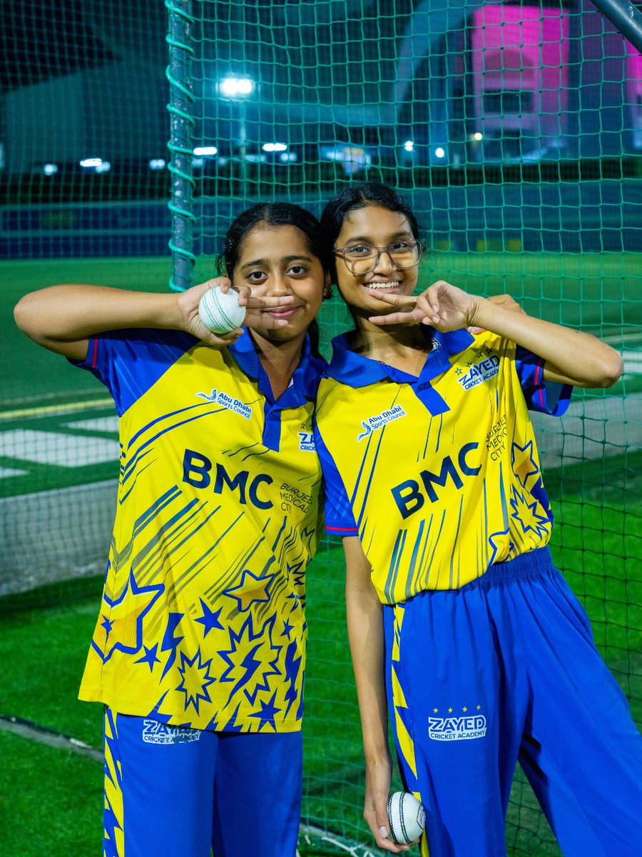 CricketZayed's tweet photo. The fun never stops at Zayed Cricket Academy 😉💛

#Wearezayed #AbuDhabiSportsHub #Everydayisgameday #InAbuDhabi https://t.co/RvM3Z3mOGM