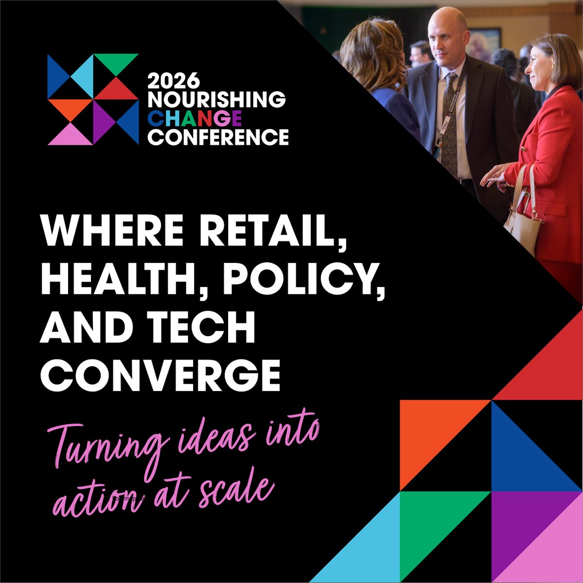 NChangeLive's tweet image. What conversations will shape health in 2026?

Nourishing Change brings together leaders across retail, healthcare, food, and tech to turn ideas into action.

Learn more: nourishingchange.com/register