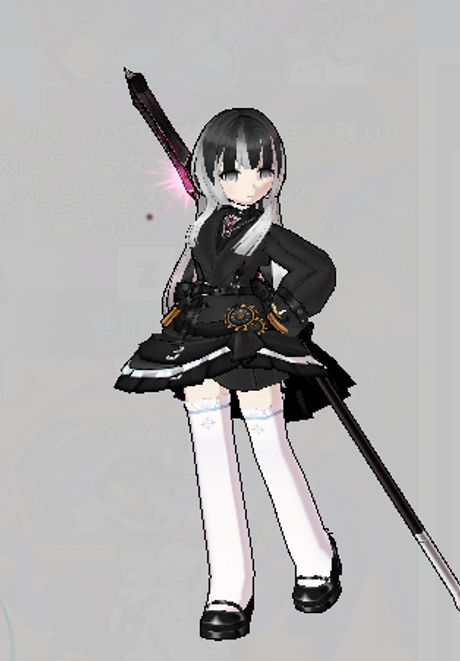 髪のおかげで結構らでんちゃんぽい