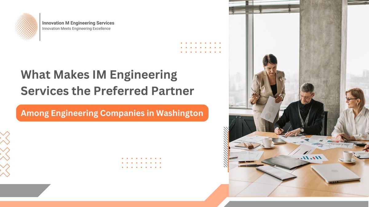 innovationms1's tweet image. Engineering companies in Washington face tight deadlines and complex coordination challenges that demand scalable, reliable partners.

Read Full Article: imengineeringservices.com/why-ime-servic…

#ConsultingEngineeringServices #IoTDevelopment #EngineeringExcellence #IMES