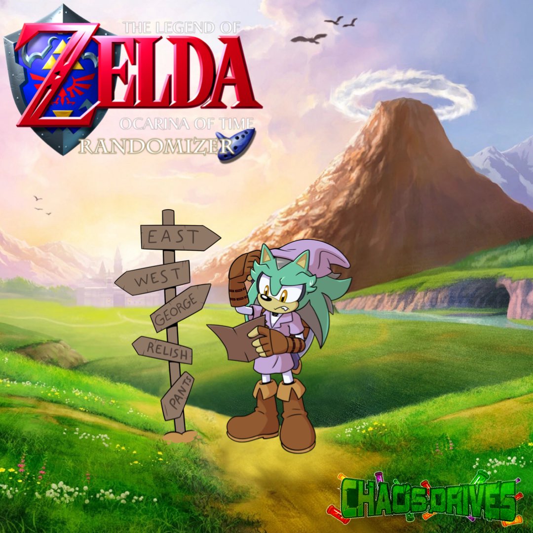 Ocarina of Time Randomizer - Triforce Hunt - Part 2 Live now! twitch.tv/cha0sdrives

🎨by: @/VRHyoumaru