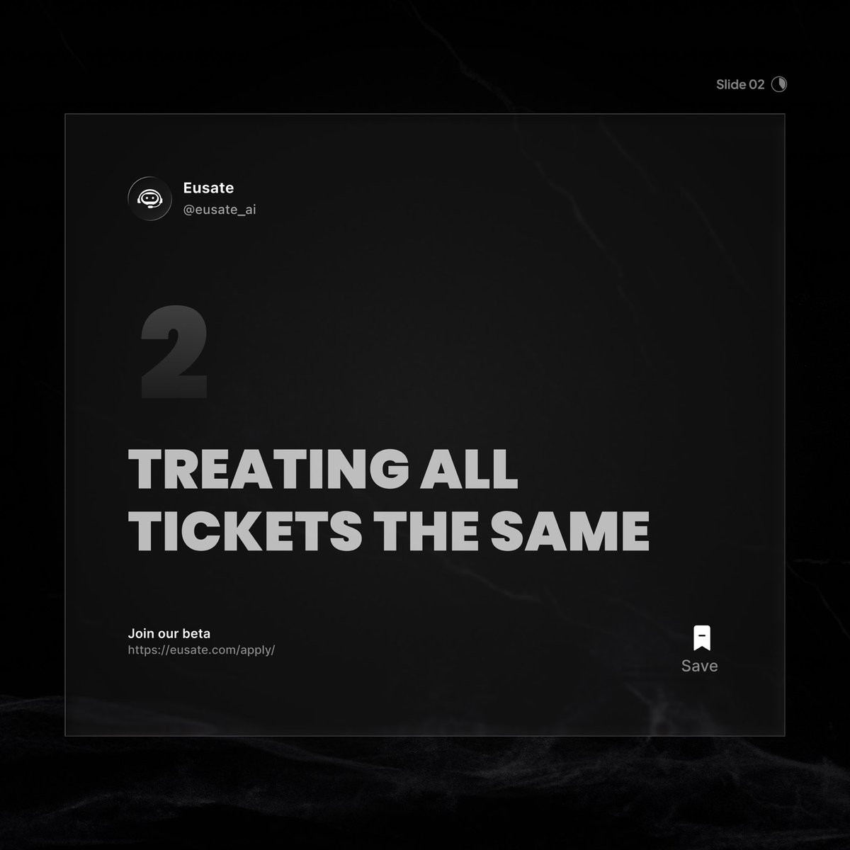eusate_ai's tweet photo. Avoid these 3 customer support mistakes in 2026 

 • Using AI without empathy

 • Treating all tickets the same

 • Fixing support after churn happens

Support is a retention engine. https://t.co/DDCGhTi6UI