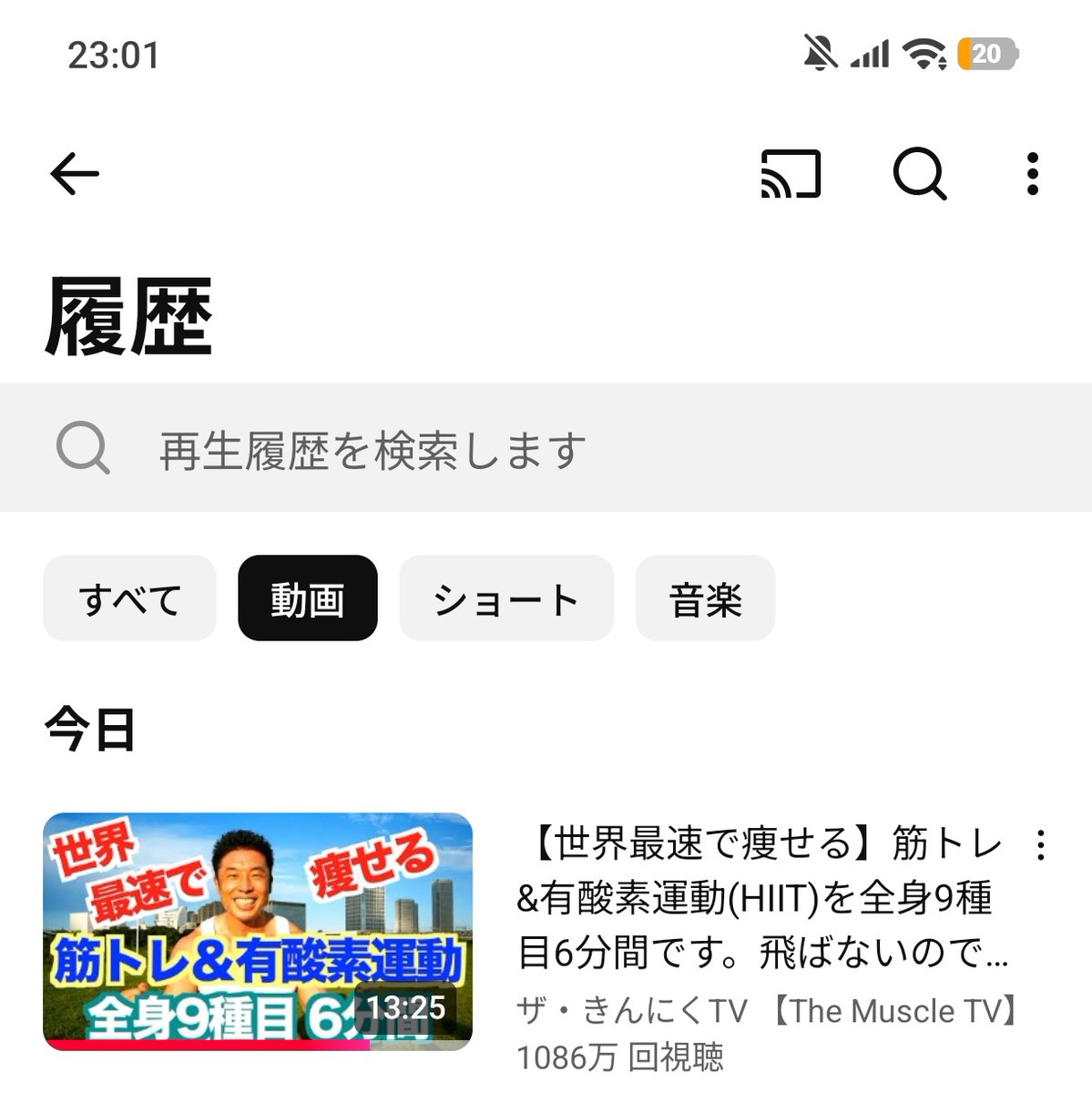 今日は9種目6分間のやつだけにした
疲れちゃったから
風呂入って寝る……
明日朝早く起きて映画に行くので……