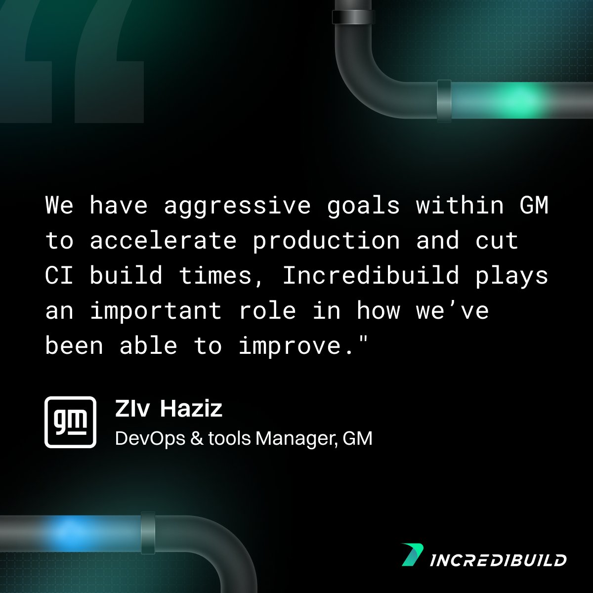 Incredibuild tweet media