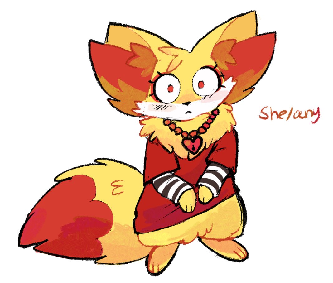 tufffkitty's tweet image. Fennekin design
#startersmovieunleashers