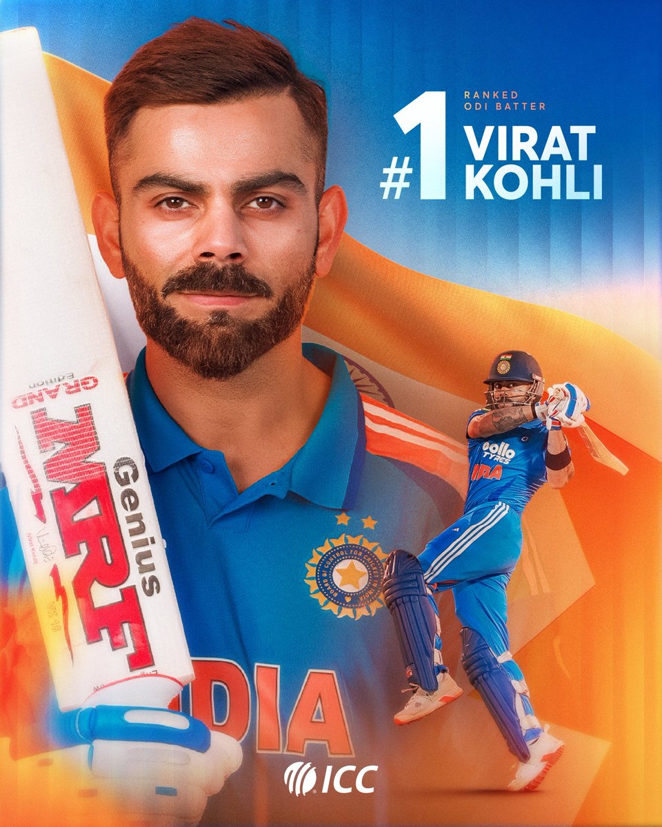 Virat Kohli is back to reigning supreme in ODIs 👑