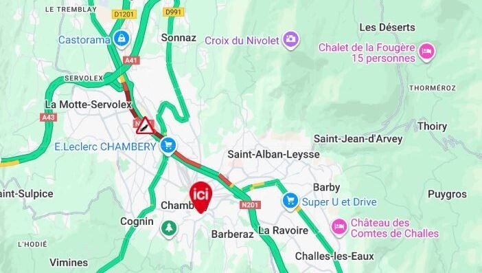 Chambéry : deux accidents sur la voie rapide urbaine, le trafic fortement perturbé
➡️ l.ici.fr/8NQ
