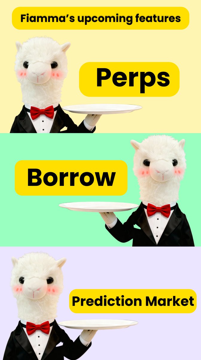 Arsolacia999's tweet image. 🔥@fiamma_labs Super Fire App feature check!
Perps (Perpetual Trading) ✅
Borrow ✅
Prediction Market 👀 (coming soon!)

Join us on Discord Channel!
discord.gg/fiammalabs

#Fiammalabs #Fiamma #FireApp #Fire #Trading