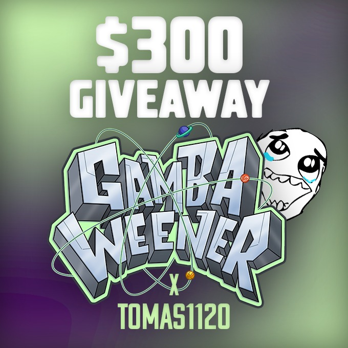 Tomas1120_'s tweet image. 💰 $300 GIVEAWAY 💰

✅ Follow me &amp;amp; @gambaweener
✅ Retweet
✅ Follow kick.com/gambaweener (show proof)

⏰ Giveaway ends in 10 days!