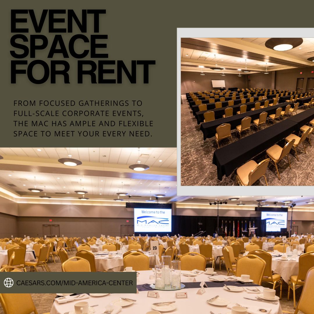 BackAtTheMac's tweet image. Are you ready to create an unforgettable event? Let us guide you! With our talented and dedicated team, we will ensure your experience is exceptional. 🤩
Learn more here: bit.ly/3tDRRIX
#eventspace #midamericacenter
