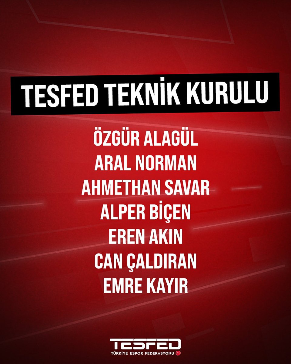 Türkiye Espor Federasyonu tweet media