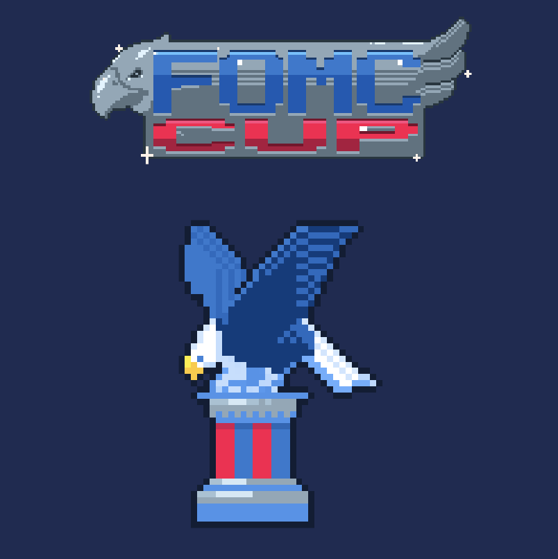 Market's primed for our upcoming $2,000 FOMC Cup🏆

Dates:
> Qualifiers: 19 - 26 Jan
> Finals: 26 - 28 Jan

You got:
> Double Trophy Items in the Shop
> Lucky Skins and Combo Packs in the Shop
> Gacha Coin Launch (get lucky with those prizes!)

ALL to prep you for the FOMC