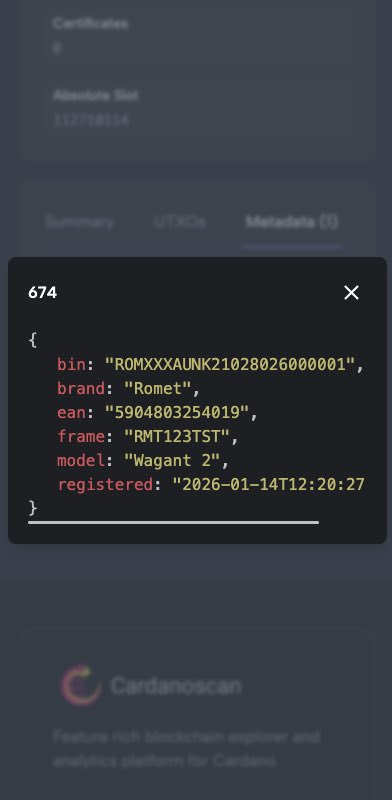 BikeID - Bicycle Identification Number tweet media