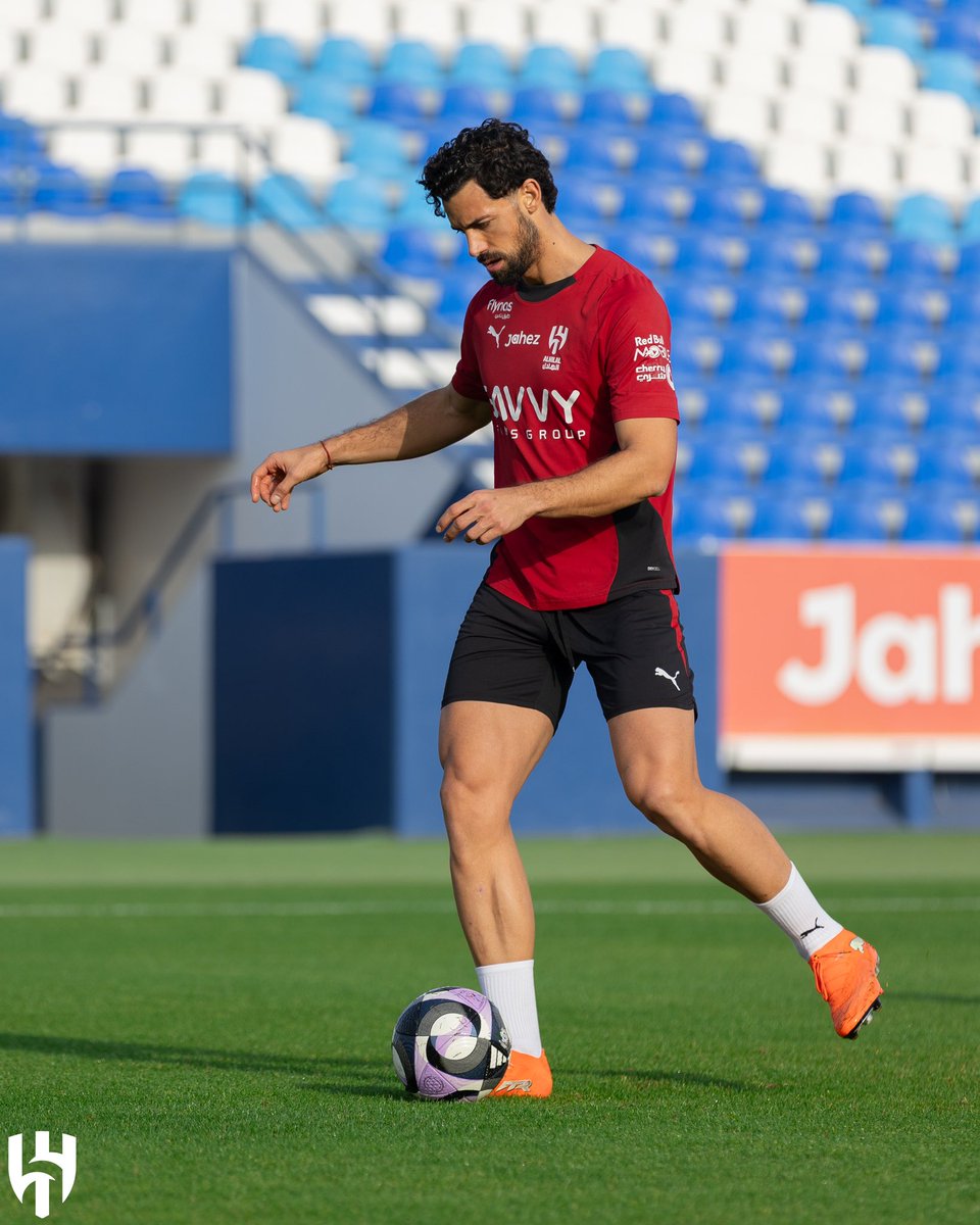 Alhilal_EN's tweet image. With the ball ⚽️