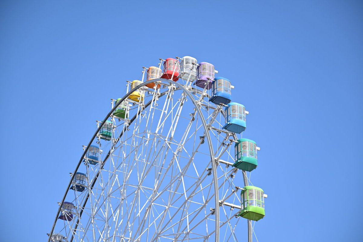 青空に映える観覧車 Z9 NIKKOR Z 24-70mm f/2.8 S #Nikon #Z9