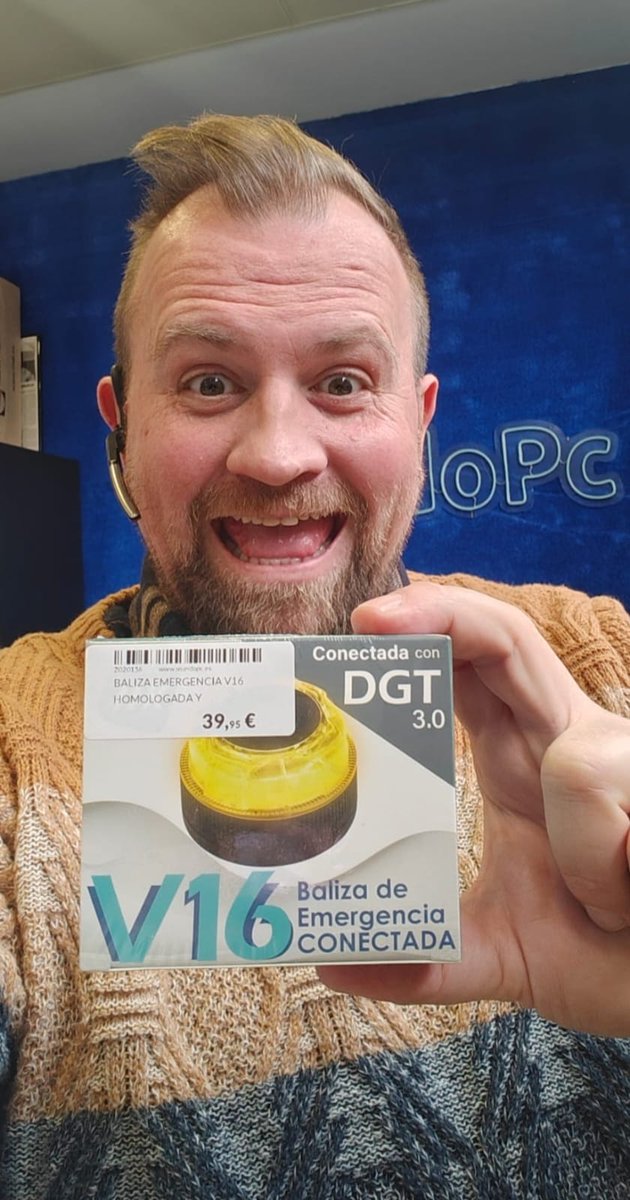 🚨 ¿Aún no tienes tu baliza V16 homologada? ¡A qué esperas! Desde el 1 de enero de 2026 es obligatoria y la única señal legal en caso de avería o inmovilización en la calzada, sustituyendo a los triángulos de emergencia.
Disponible en #TiendasMundoPC.
mundopc.es/comprar-baliza…
