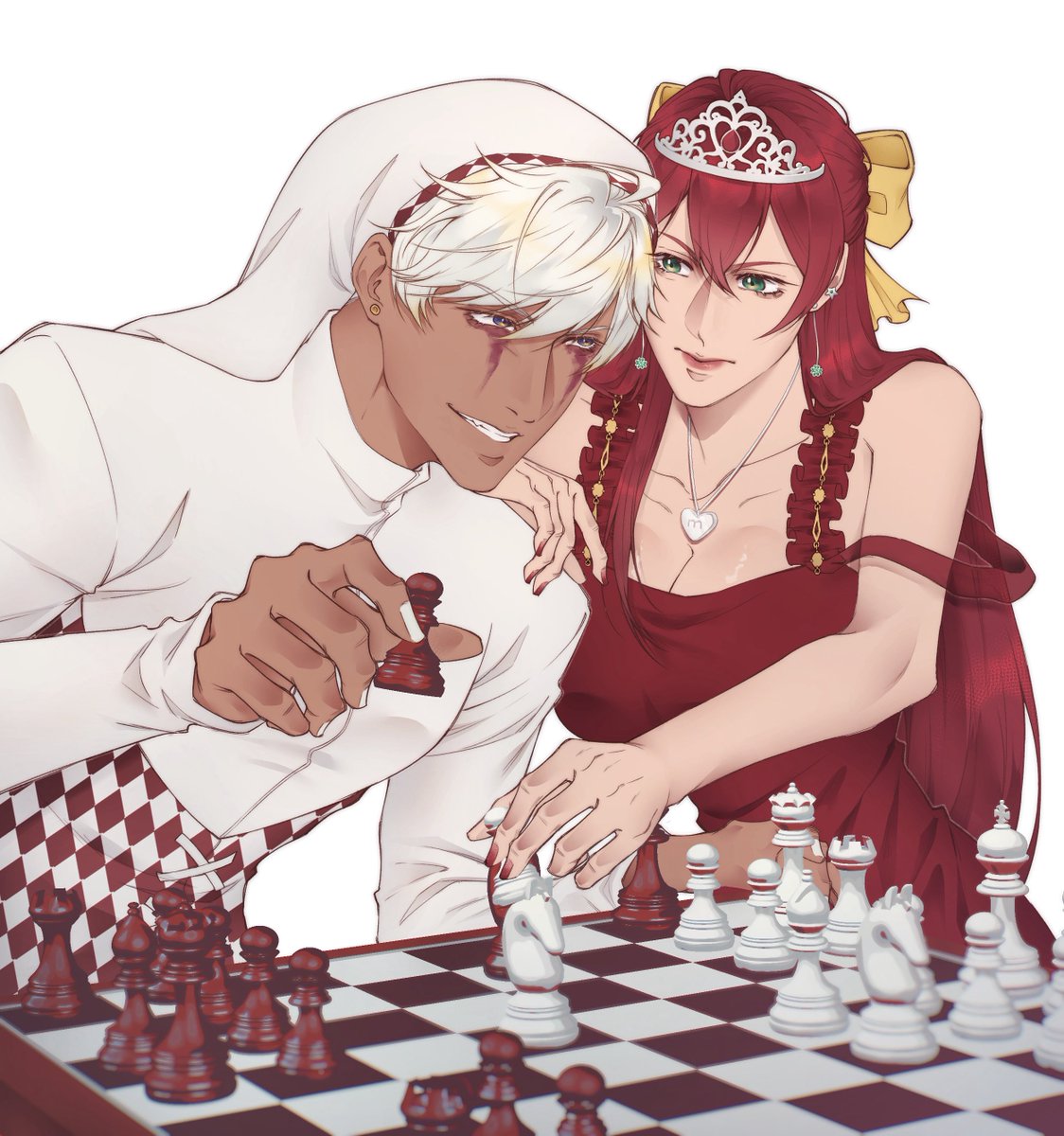 mikasha_9's tweet image. チェックメイト 💛♥️

Jester! Mammon x Witch Princess! Mikako AU 🃏👑

‘Careful, Princess.’ Then Mammon forget himself, long fingers closed gently over her smaller ones.

📝: tinyurl.com/2zmm9kfp

©️ ichigo_kar

#obeymemammon #obeymemc #obeyme