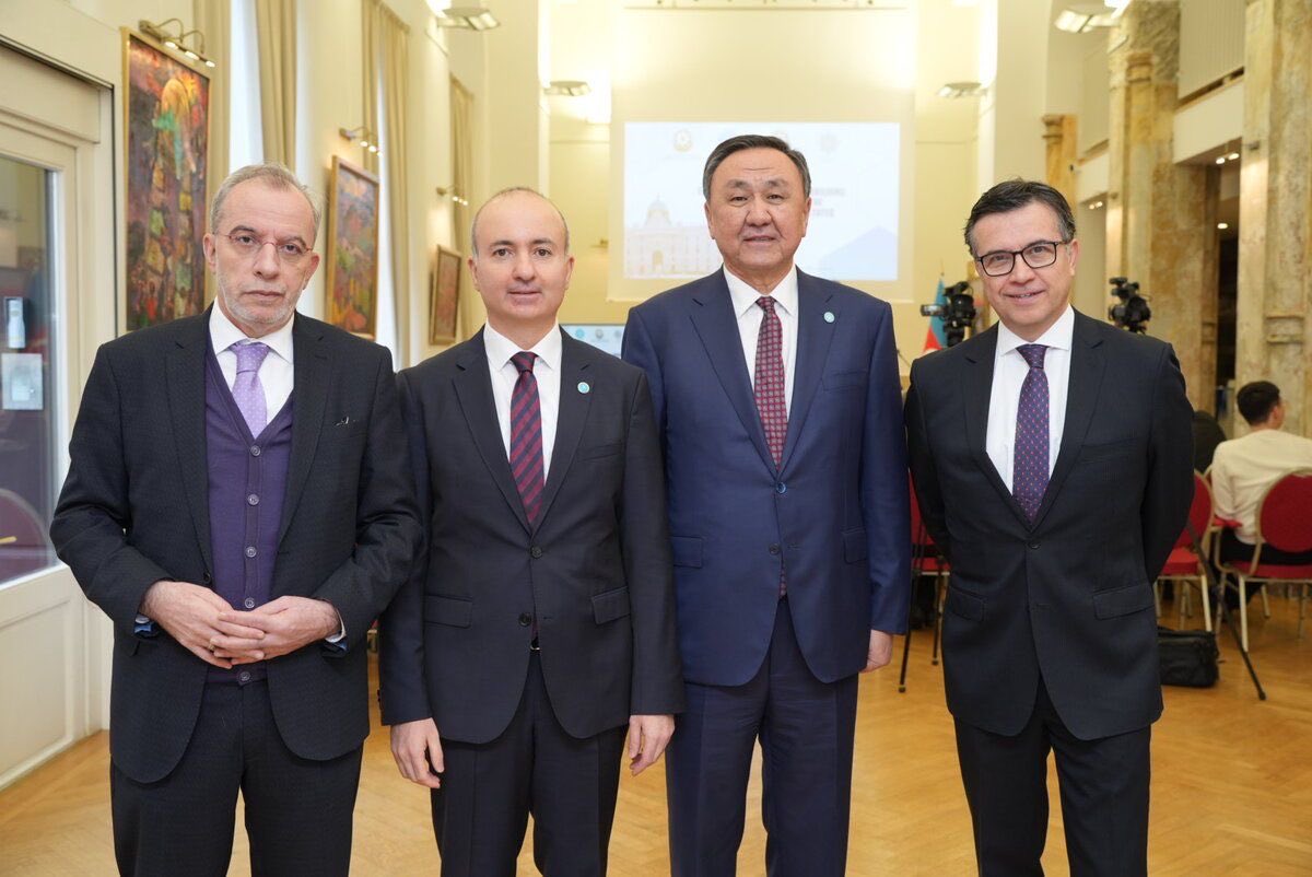 Pleased to take part in and inaugurate the 3rd OTS Diaspora Capacity Building Training Program, held within the framework of Turkic Week in Vienna.

Discussed strengthening coordination among Turkic diasporas in Europe, sharing best practices, and enhancing their role as bridges