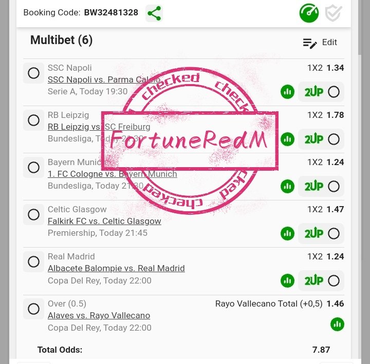 FortuneRedM's tweet image. Good luck ✌️