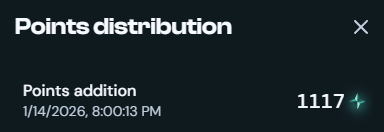 Weekly points hits.

Kinda nice seeing points show up tied to actual trades. Selling calls, selling puts, letting expiry do the work. No button-mashing meta.

Feels aligned with how people already use the product.

Put bags to work, collect premium, stack points on top.

Not