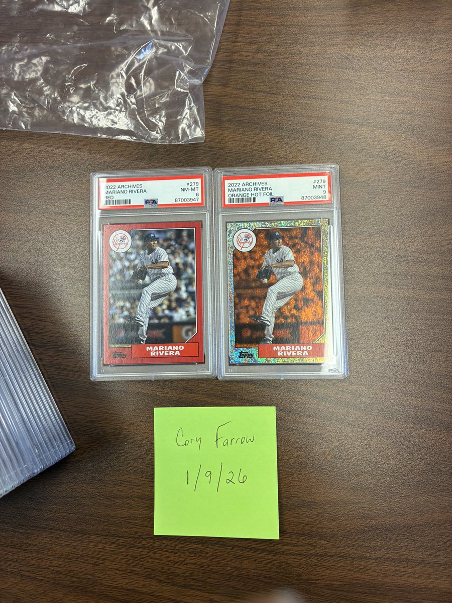 <a href="/84baseballcards/">84Cards • Daily Team B/S/T</a> <a href="/thecrdboy/">crdboy</a> <a href="/GotdemCards/">GotdemCards</a> <a href="/AiMCollectibles/">Adventures into Mystery ⭐</a> <a href="/sports_sell/">@SPORTS_SΞLL</a> Soto lot $180
Dominguez $35 each
Rivera lot $75