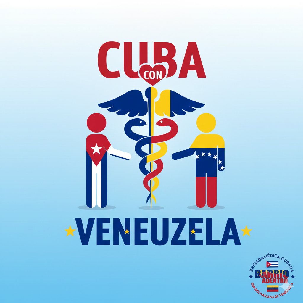 Manguito7cdi's tweet photo. Hace décadas nació un compromiso que hoy es inquebrantable. La Brigada Médica Cubana en #Venezuela no es solo asistencia, es hermandad en acción. ¡Seguimos firmes, defendiendo el derecho a la salud en cada barrio! 🩺🚩 #CubaConVenezuela #CubaPorLaVida
@CubaMir_Ven https://t.co/j3YikJ3URD