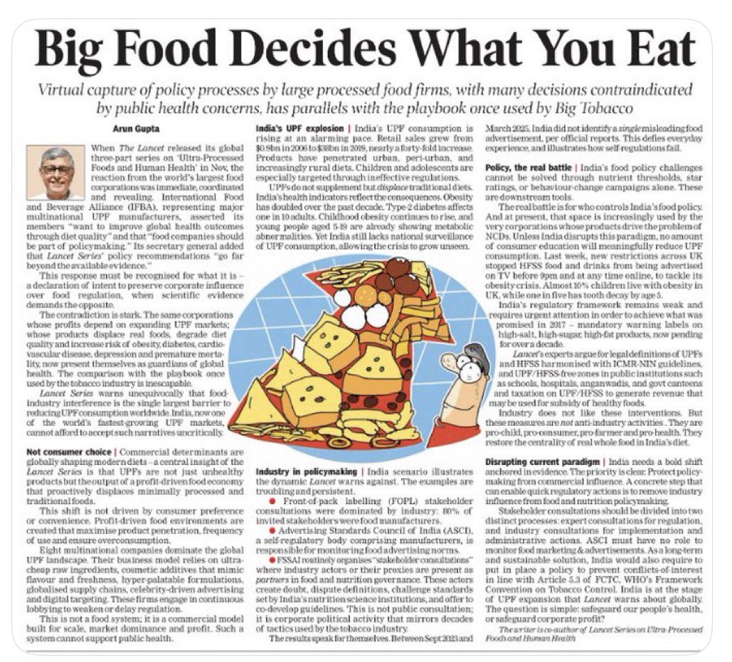 Food, Water, Air-junk Food, Contaminated Water And Polluting Air-all Contributors To Lifestyle Diseases