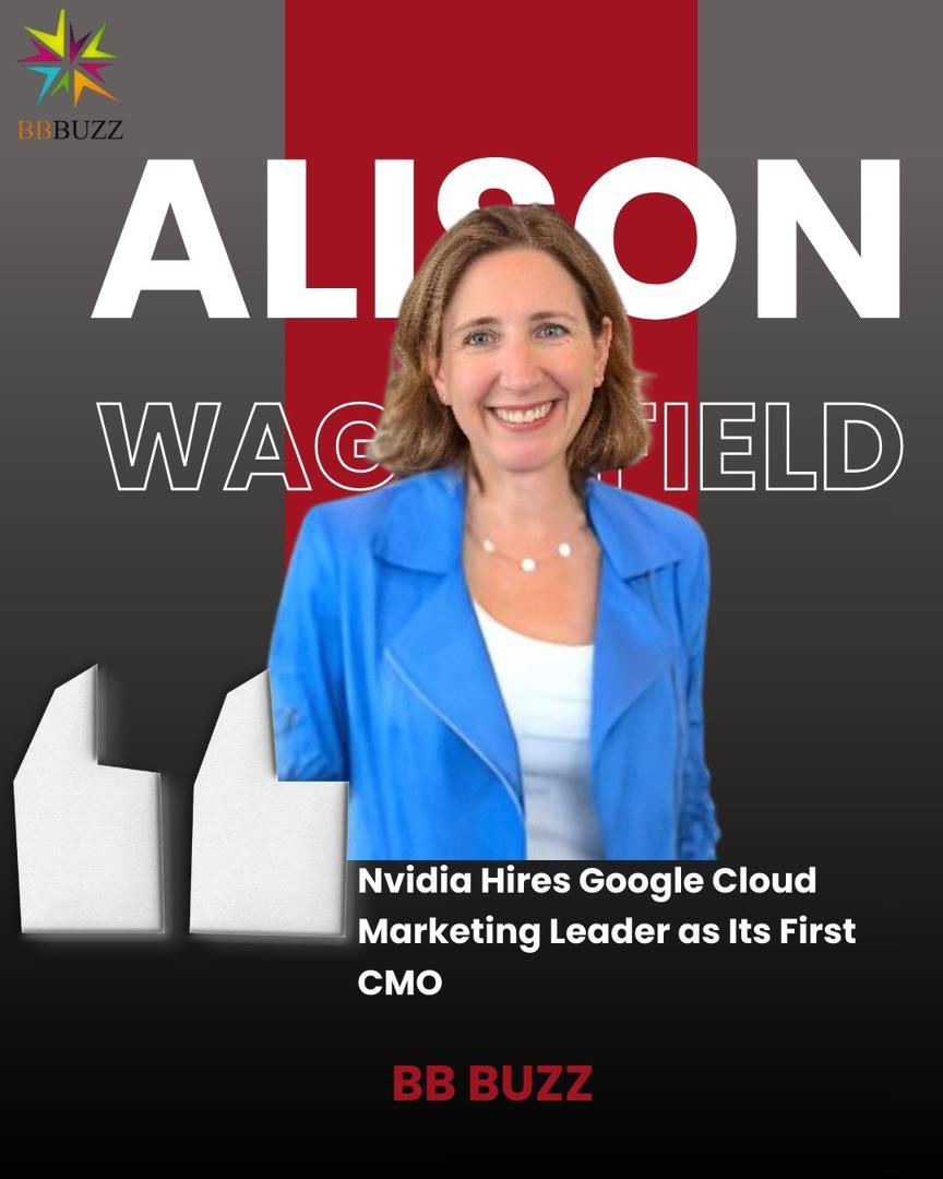thebbbuzz's tweet image. @nvidia has appointed Alison Wagonfeld, a longtime Google executive, as its first ever chief marketing officer.