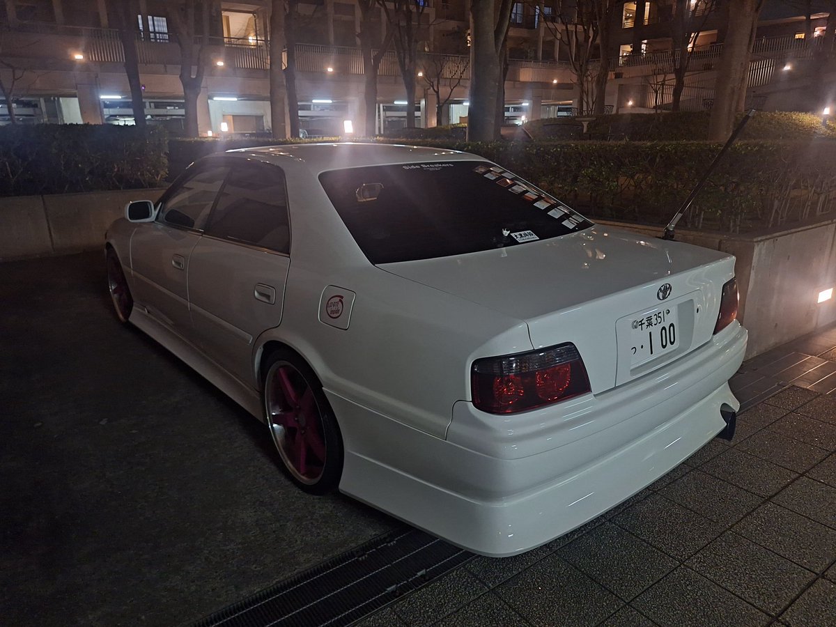 とりあえず今年のチェイサーの目標はカッコ良くしたいのと派手にした