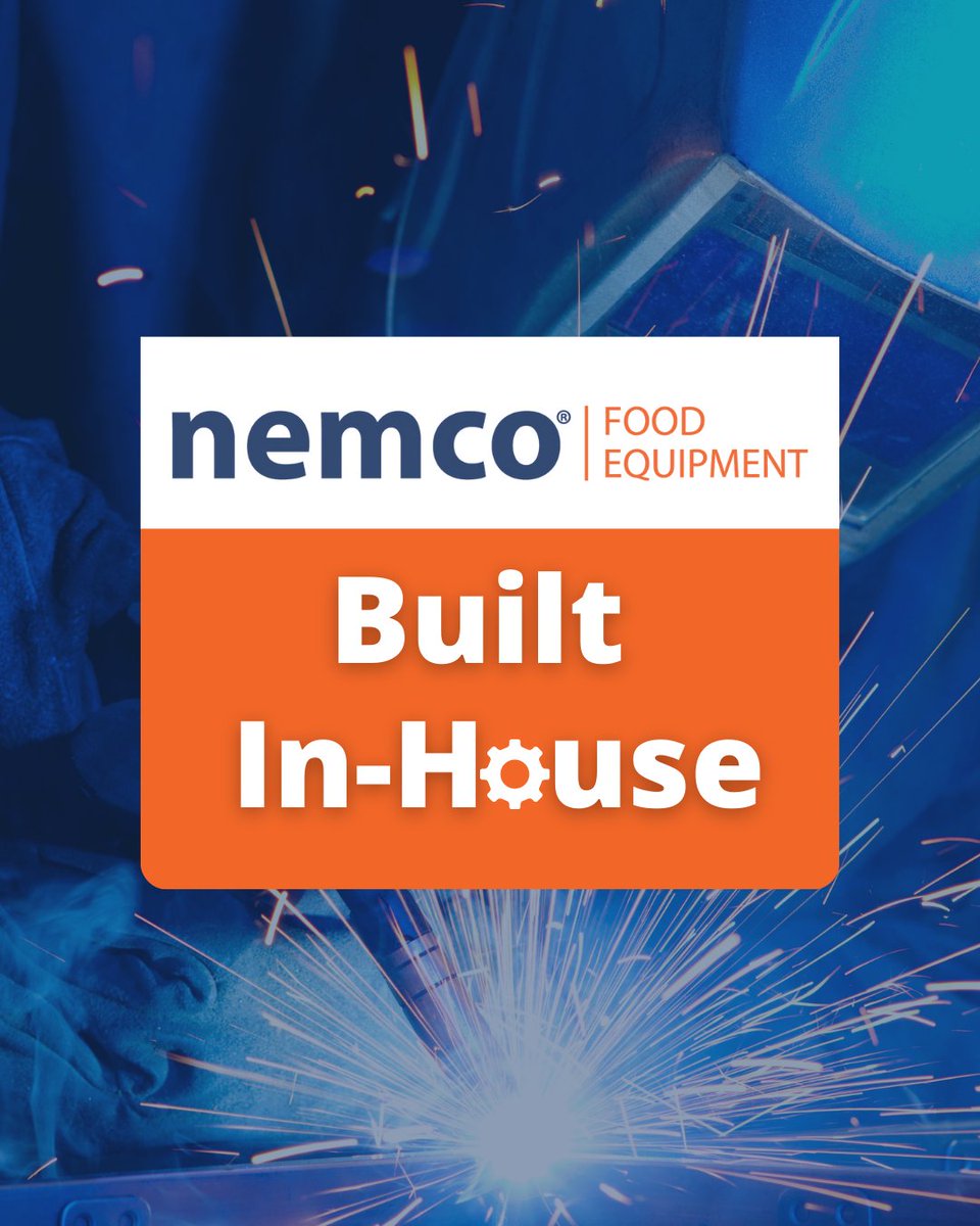 We’re proud to design and manufacture our equipment in-house, in the U.S.A.
That control allows us to ensure the quality, consistency, and durability foodservice operators rely on.

Built in-house. Built to perform.
#Nemco #Foodservice #BuiltInHouse #FoodserviceEquipment