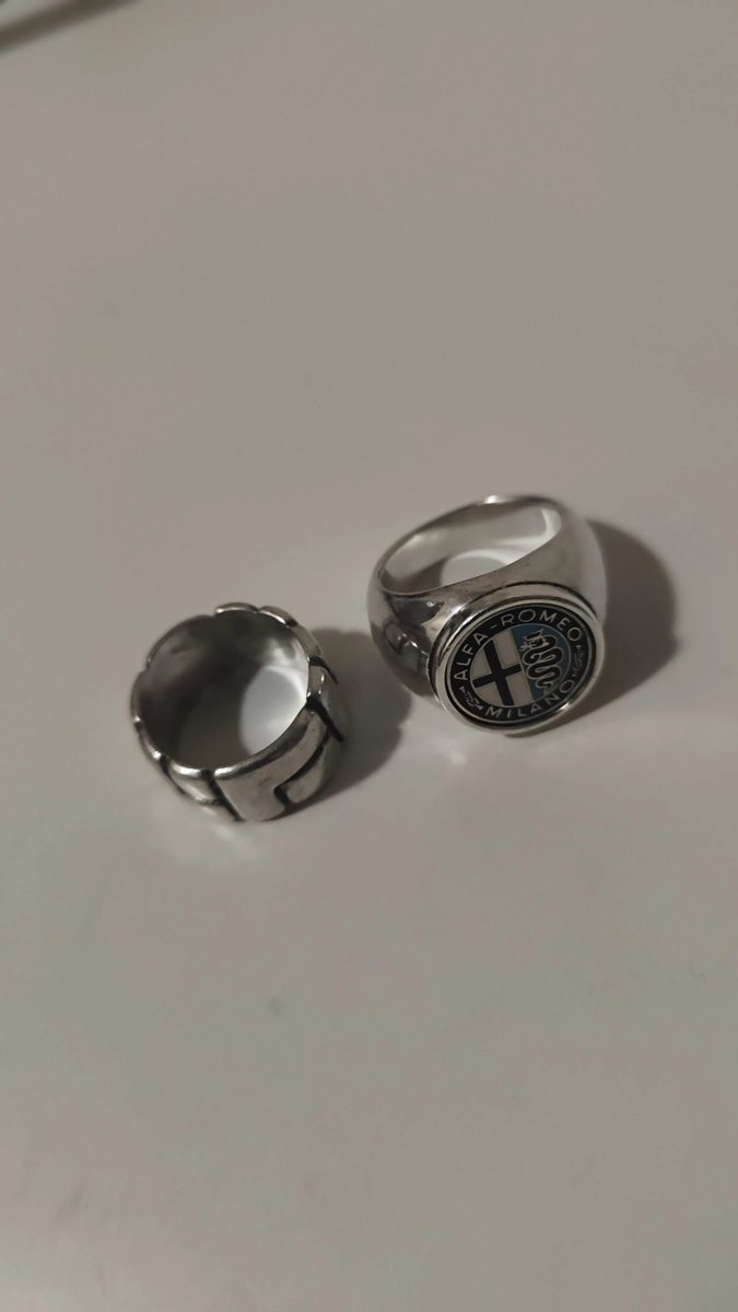 アルファロメオのリング届いて満足