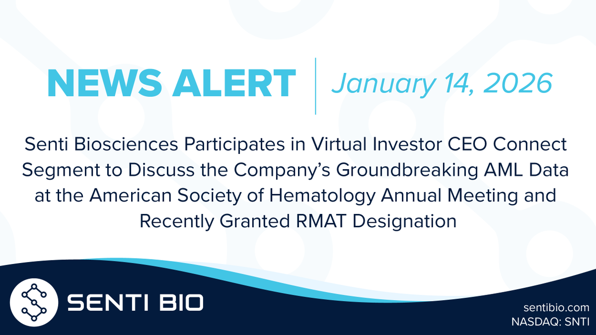 Senti Biosciences tweet media