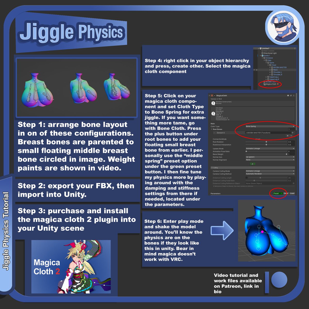 3D ART Tip of The Day! 🗣️📣
 
-Jiggle Physics 🥥